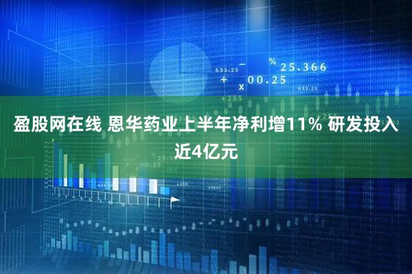盈股网在线 恩华药业上半年净利增11% 研发投入近4亿元